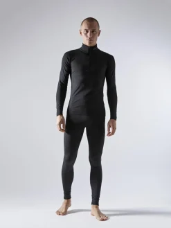 MEN'S ACTIVE INTENSITY BASELAYER PANTS - BLACK/ASPHALT