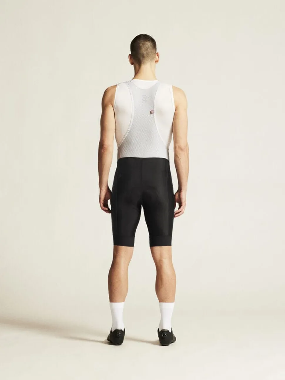 MEN'S ADV ENDUR CYCLING BIB SHORTS - Black/White