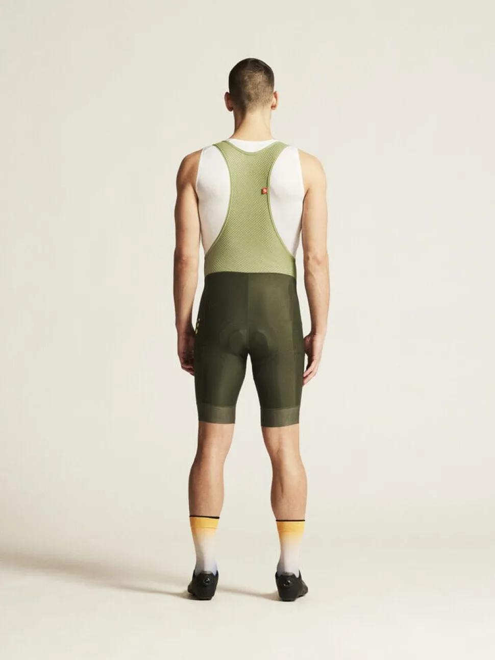 MEN'S ADV ENDUR CYCLING BIB SHORTS - JUNIPER/FOREST GREEN