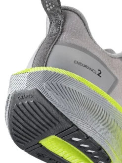 Men's Endurance 2 Running Shoe - Granite/Acid