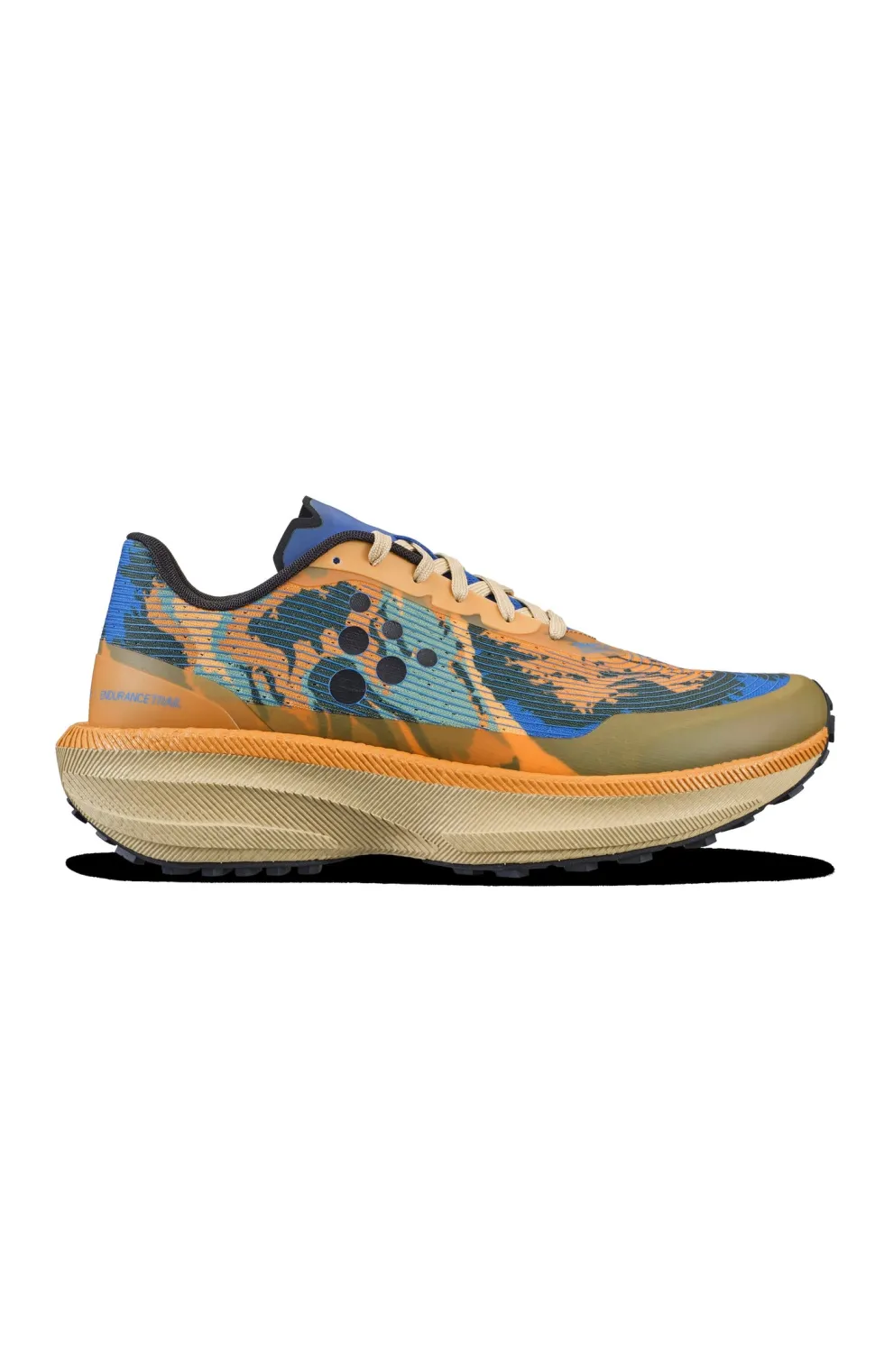 Men's Endurance Trail Running Shoe - Clay/DK Clay