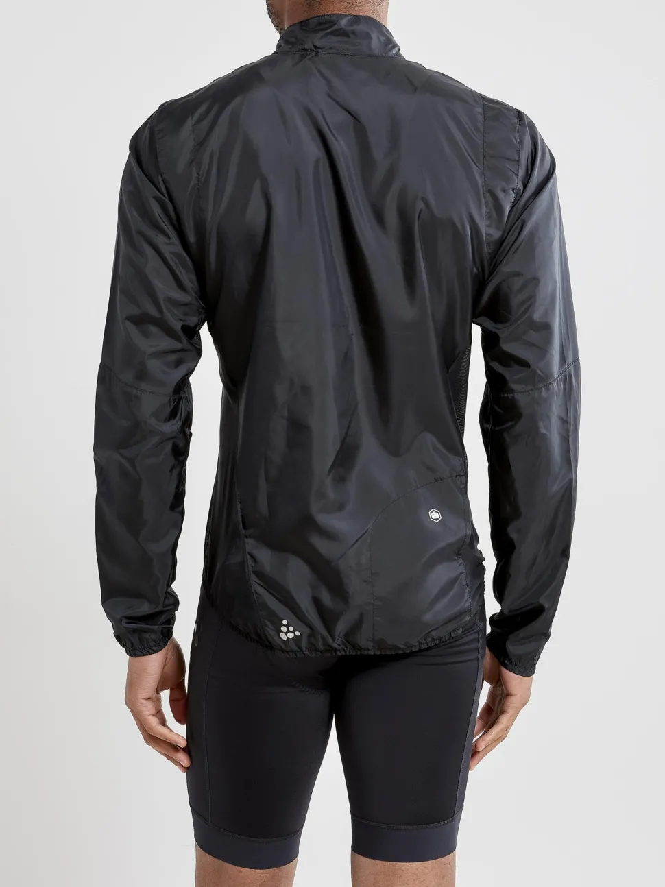 Men's Essence Light Wind Cycling Jacket - Black