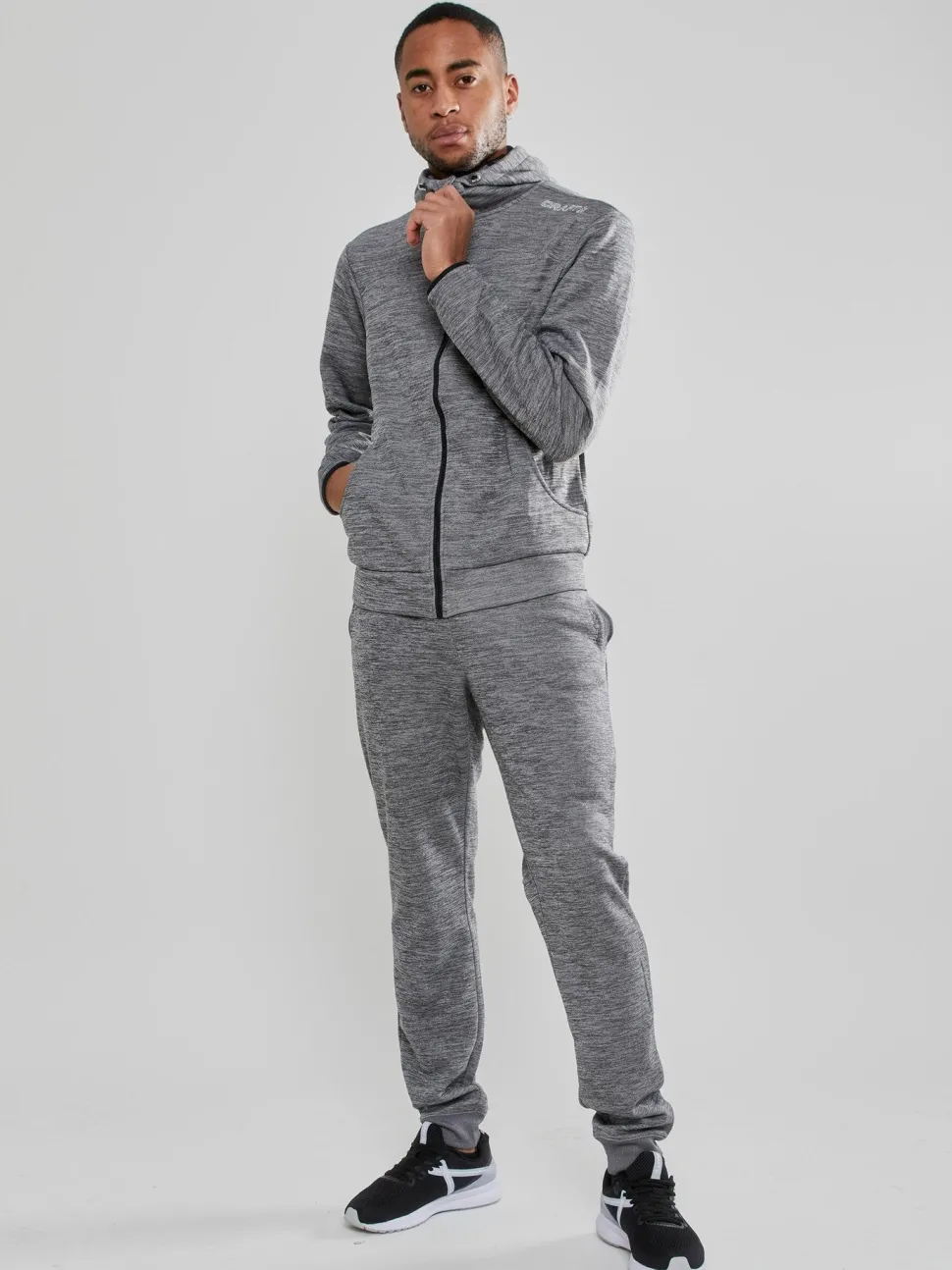 MEN'S LEISURE FULL ZIP HOODIE