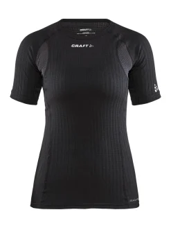 WOMEN'S ACTIVE EXTREME X SHORTSLEEVE BASELAYER - Black