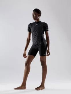 WOMEN'S ACTIVE EXTREME X WIND BOXER BASELAYER - Black/Granite