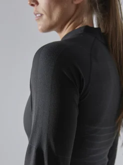 WOMEN'S ACTIVE INTENSITY BASELAYER - BLACK/ASPHALT