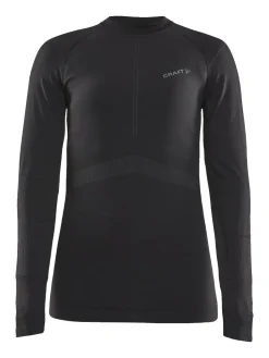 WOMEN'S ACTIVE INTENSITY BASELAYER - BLACK/ASPHALT