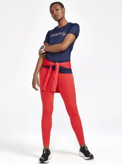 WOMEN'S ADV ESSENCE TRAINING TIGHTS 2 - REDDISH