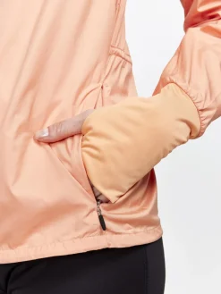 WOMEN'S ADV ESSENCE WIND JACKET - GLOW