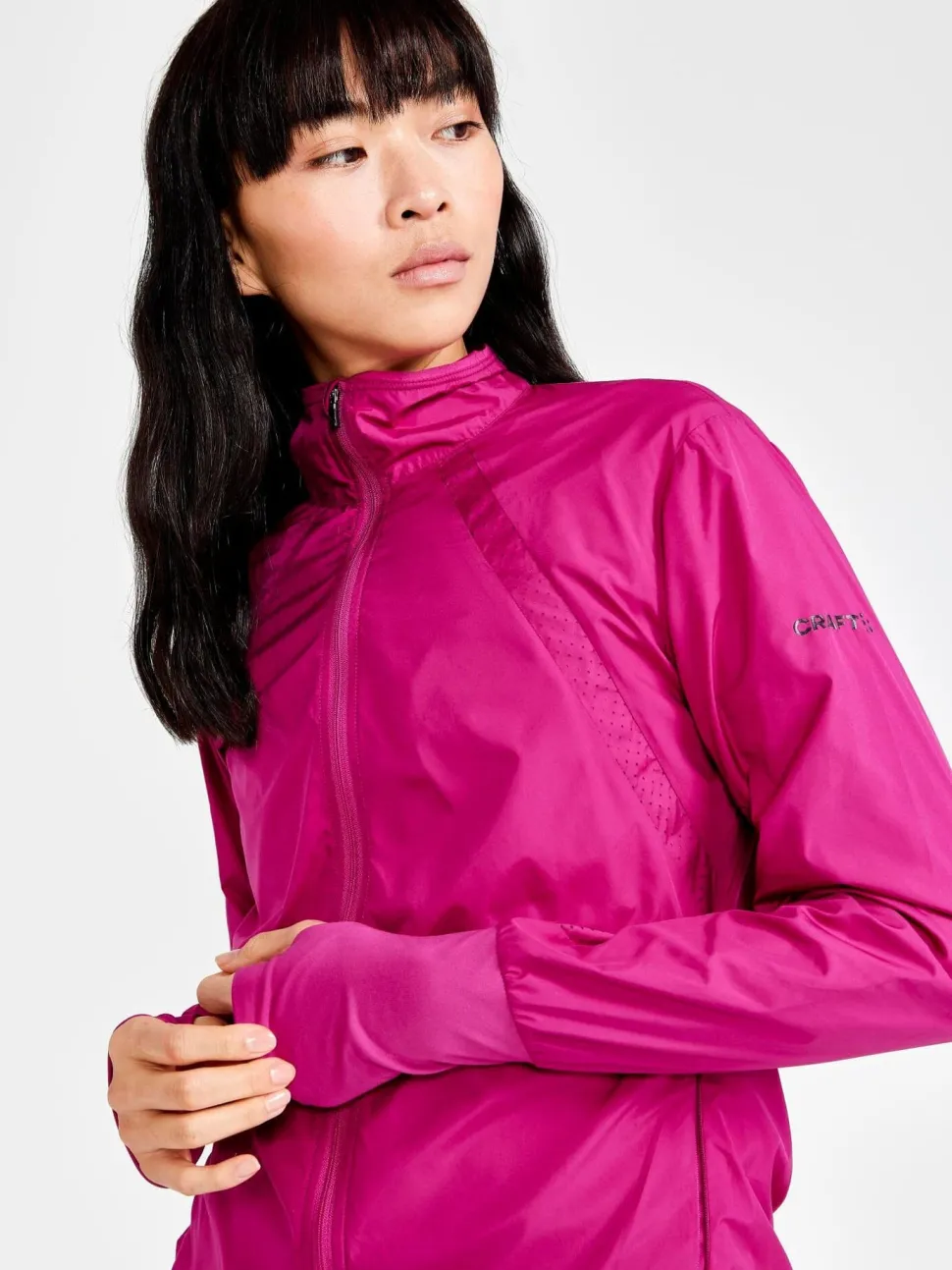 WOMEN'S ADV ESSENCE WIND JACKET - GLOW