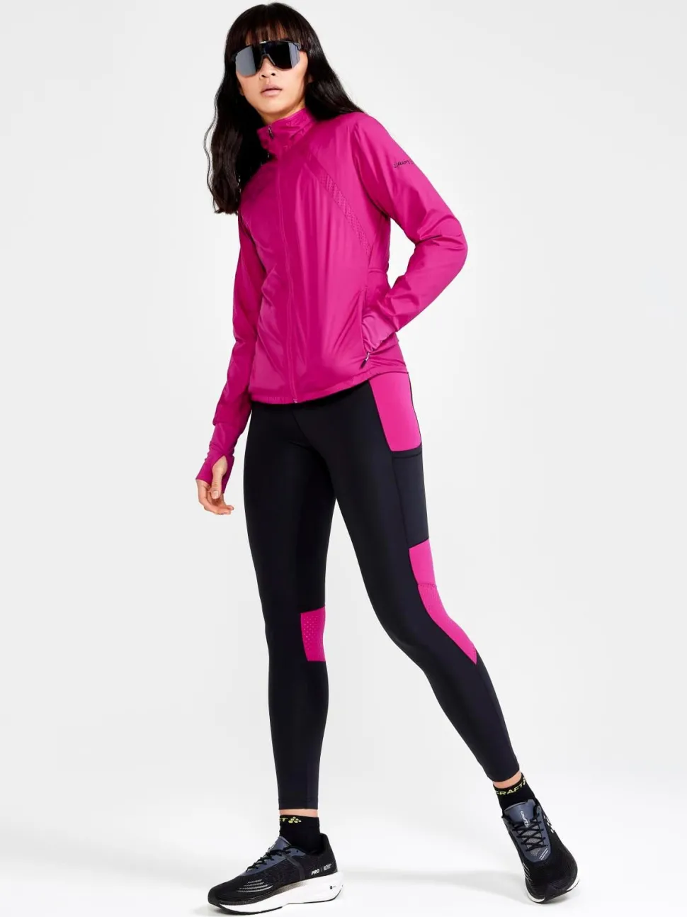 WOMEN'S ADV ESSENCE WIND JACKET - GLOW
