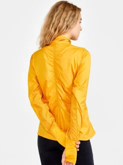 WOMEN'S ADV ESSENCE WIND JACKET - GLOW