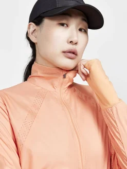 WOMEN'S ADV ESSENCE WIND JACKET - BLAZE-CLIFF