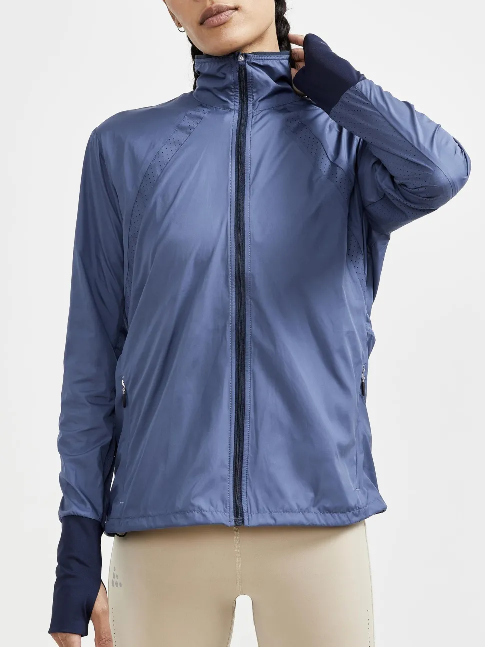 WOMEN'S ADV ESSENCE WIND JACKET - BLAZE-CLIFF
