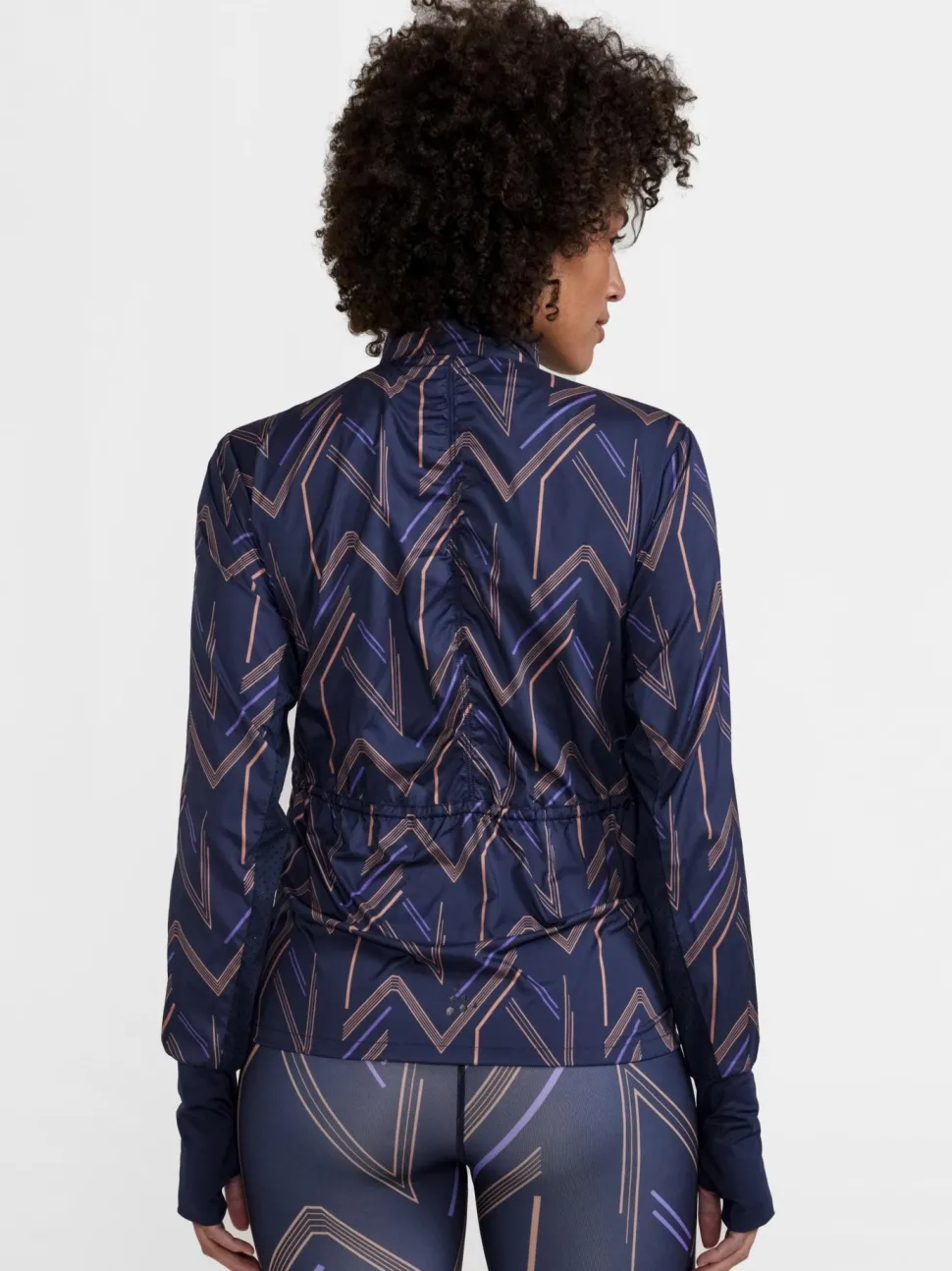 WOMEN'S ADV ESSENCE WIND JACKET - BLAZE-CLIFF