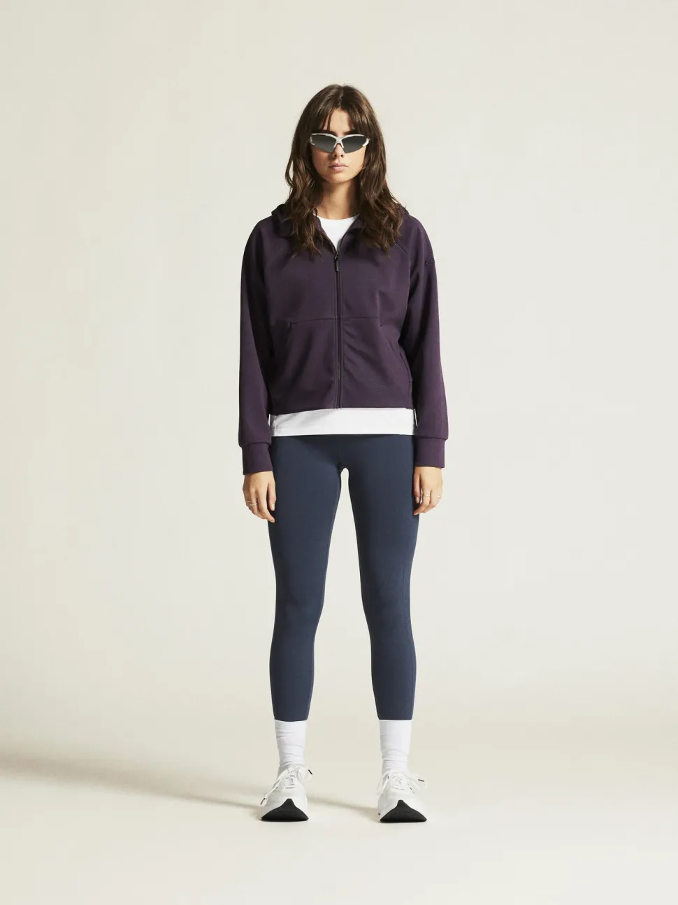 Women's ADV Join Full Zip Hoodie - DK Plum