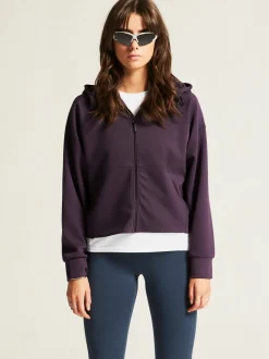 Women's ADV Join Full Zip Hoodie - DK Plum