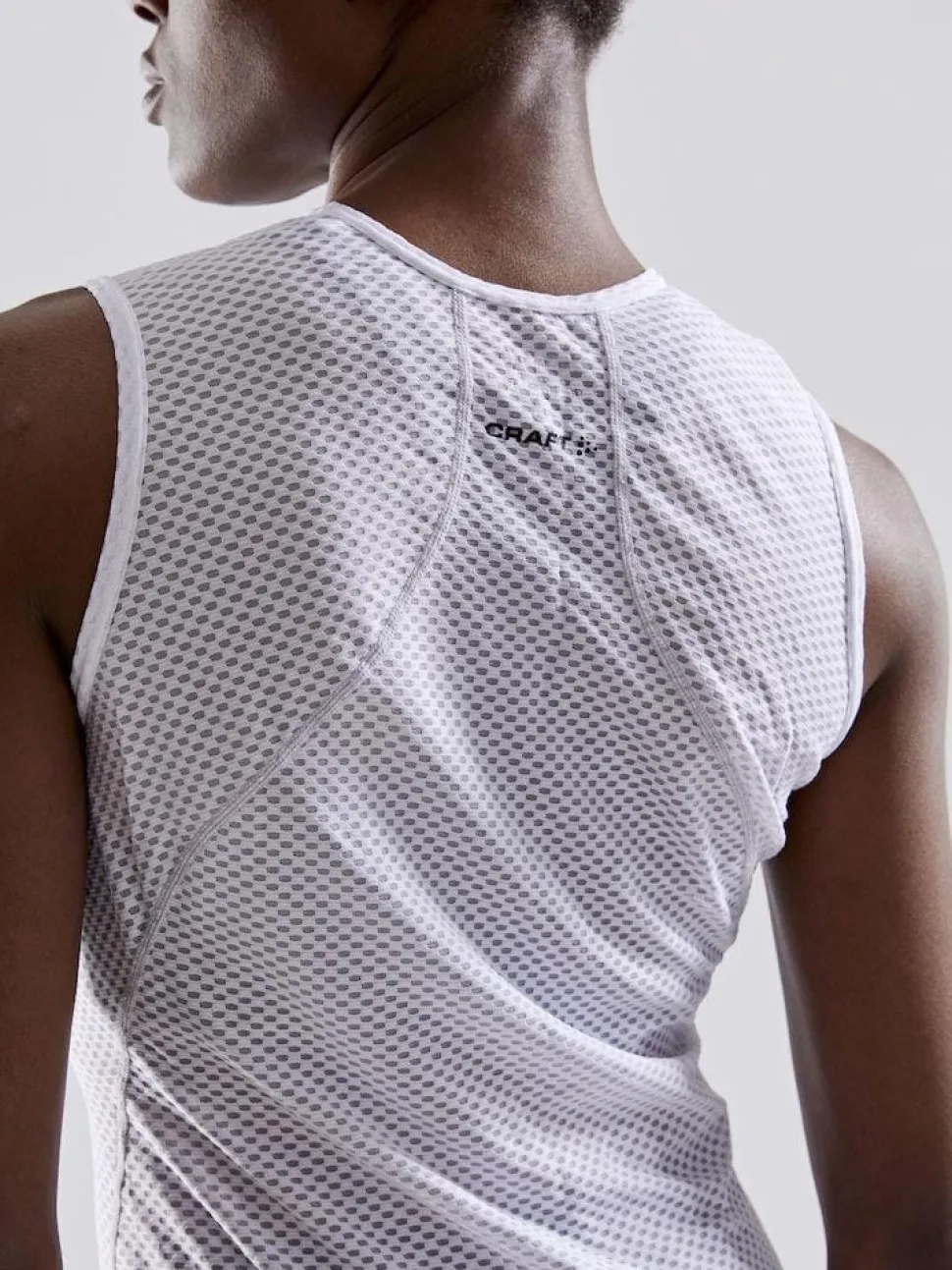 WOMEN'S COOL MESH SUPERLIGHT SLEEVELESS - WHITE