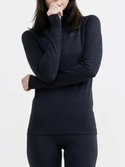 Women's Core Dry-Active Comfort Zip Baselayer