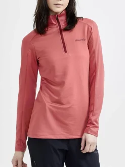 WOMEN'S CORE GAIN MIDLAYER - ROSE