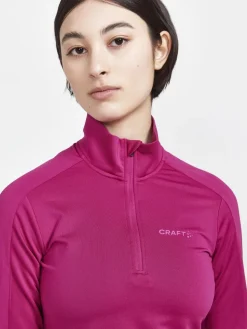 WOMEN'S CORE GAIN MIDLAYER - ROXO