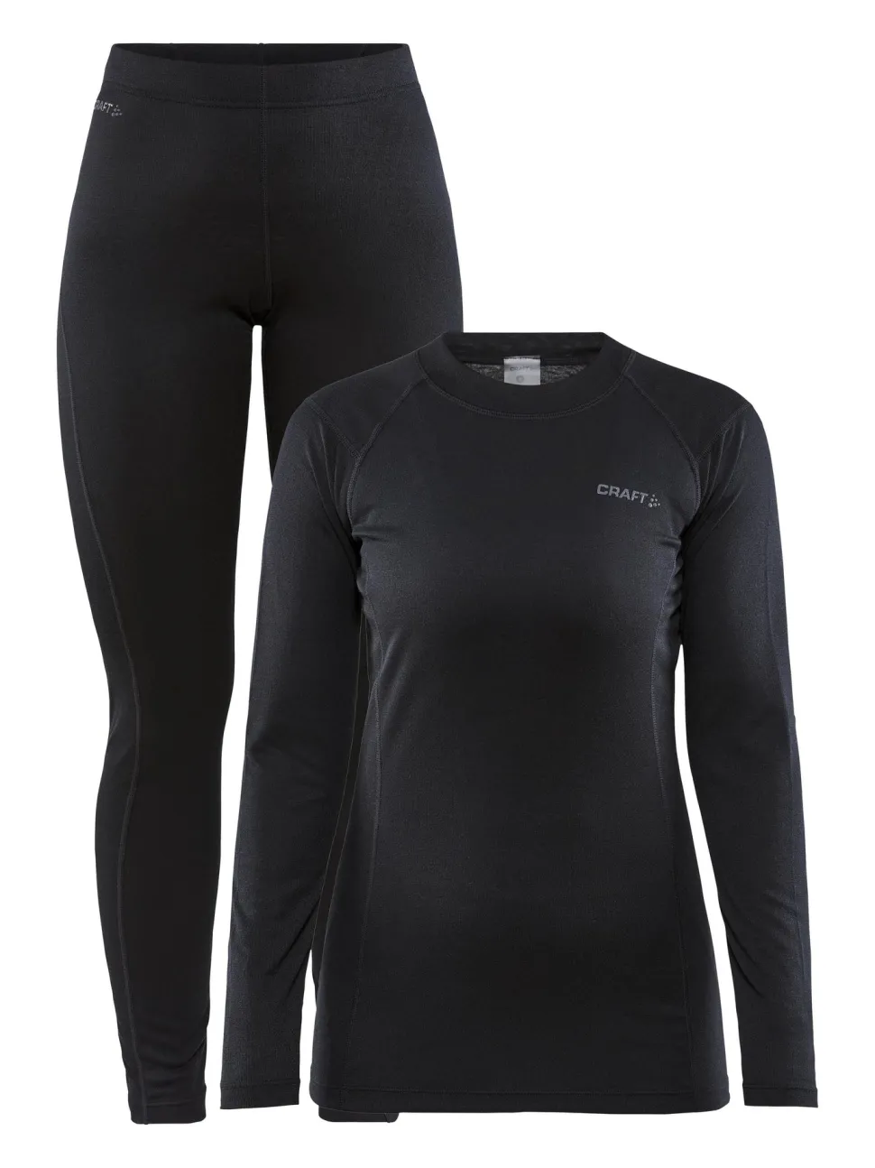 WOMEN'S CORE WARM BASELAYER SET - Black