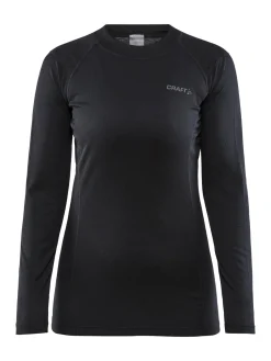 WOMEN'S CORE WARM BASELAYER SET - Black