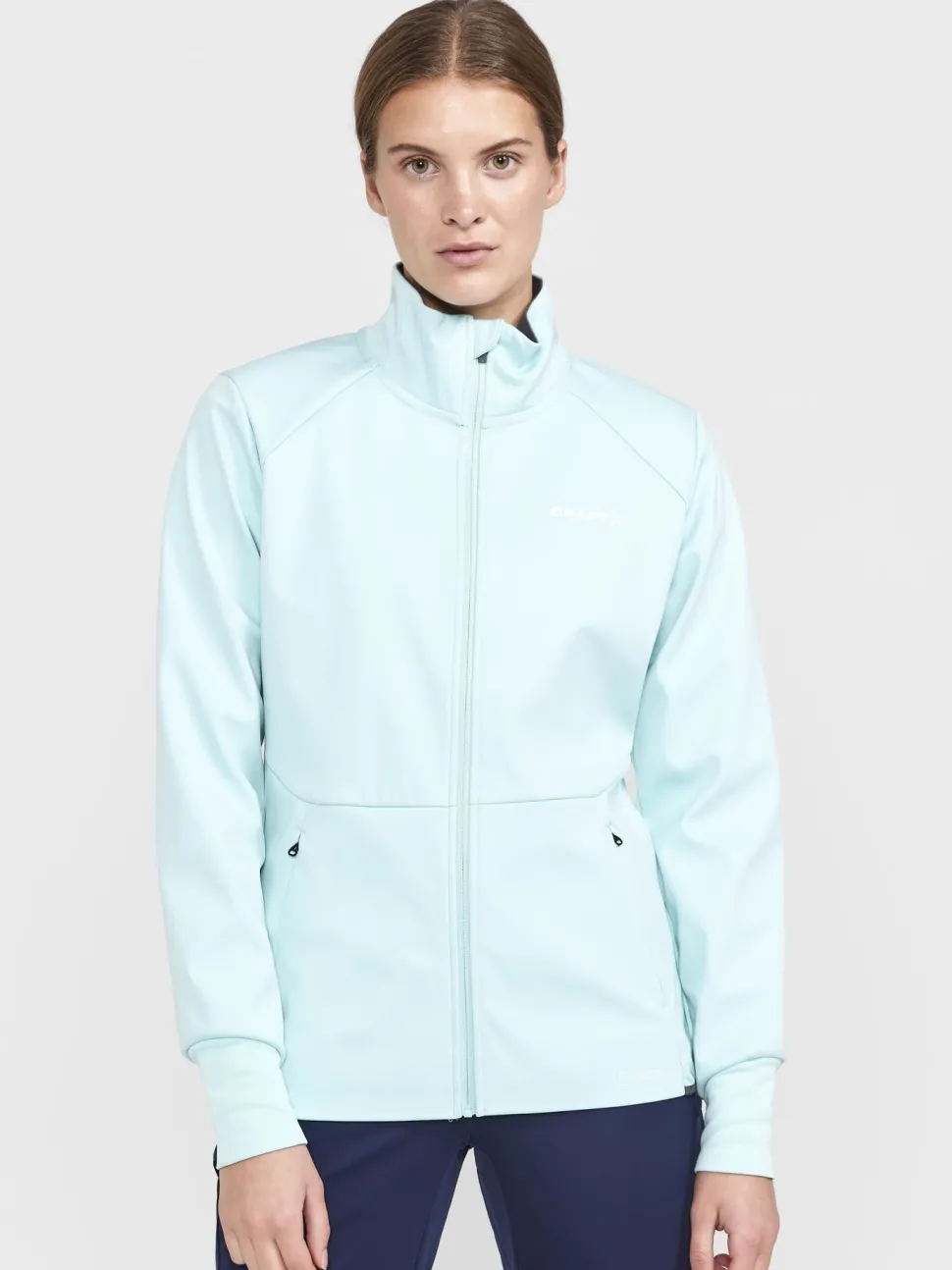 WOMENS CORE XC SKI TRAINING JACKET - ICE