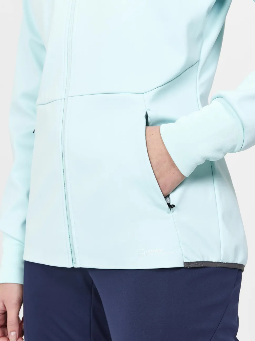 WOMENS CORE XC SKI TRAINING JACKET - ICE