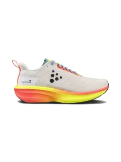 Women's Endurance 2 Running Shoe - Ash White/Shock