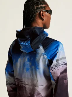 WOMEN'S PRO HYDRO JACKET 3 - DK PLUM/MULTI