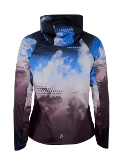 WOMEN'S PRO HYDRO JACKET 3 - DK PLUM/MULTI